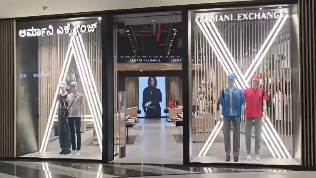 Italian brand Armani Exchange unveils new store in Bengaluru